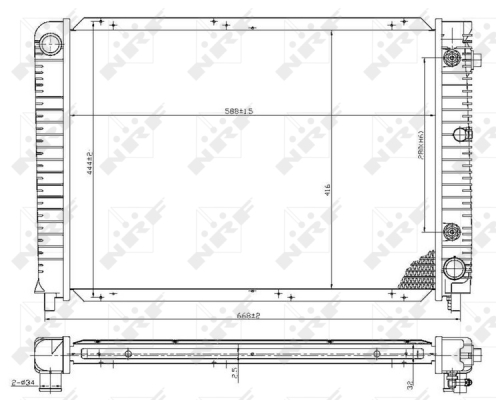 WG1722753 WILMINK GROUP Радиатор, охлаждение двигателя