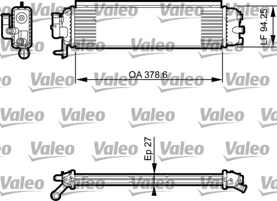 735561 VALEO Радиатор, охлаждение двигателя