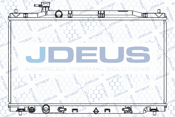 013M33 JDEUS Радиатор, охлаждение двигателя