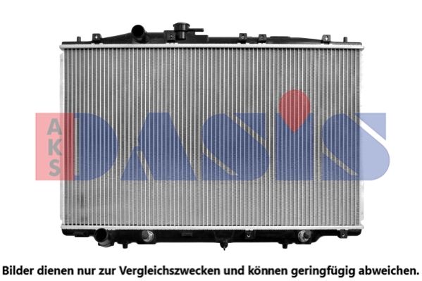 100001N AKS DASIS Радиатор, охлаждение двигателя