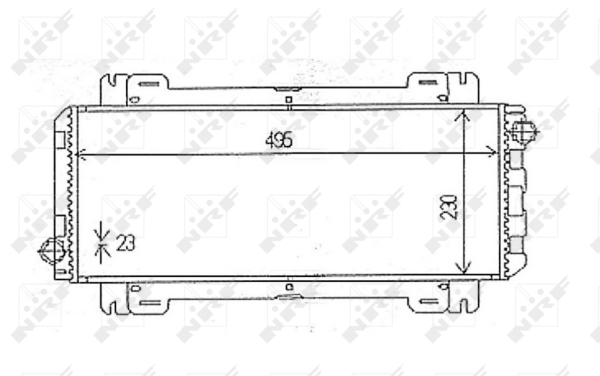 WG1722850 WILMINK GROUP Радиатор, охлаждение двигателя