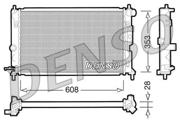 WG1919274 WILMINK GROUP Радиатор, охлаждение двигателя