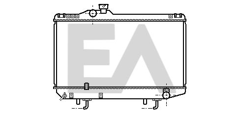 31R71072 EACLIMA Радиатор, охлаждение двигателя