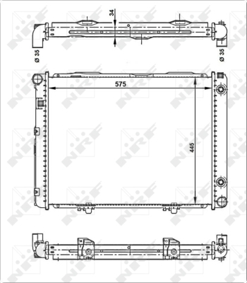 WG1722670 WILMINK GROUP Радиатор, охлаждение двигателя