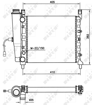 WG1723506 WILMINK GROUP Радиатор, охлаждение двигателя