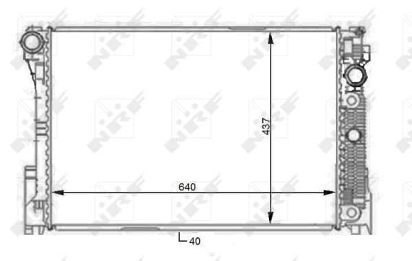 WG1723639 WILMINK GROUP Радиатор, охлаждение двигателя