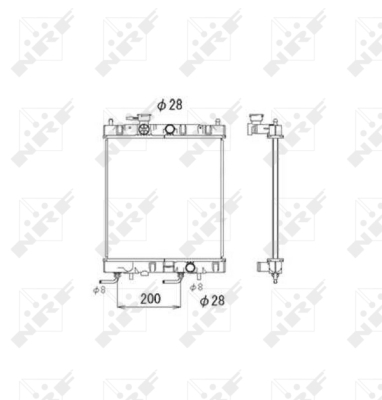 WG1722414 WILMINK GROUP Радиатор, охлаждение двигателя