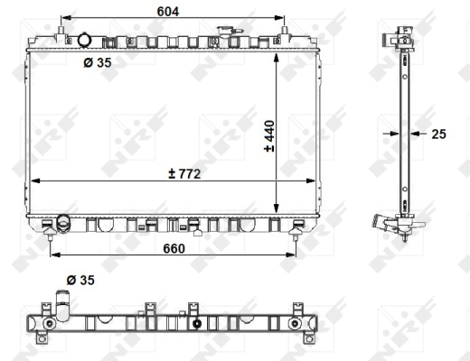 WG1721999 WILMINK GROUP Радиатор, охлаждение двигателя