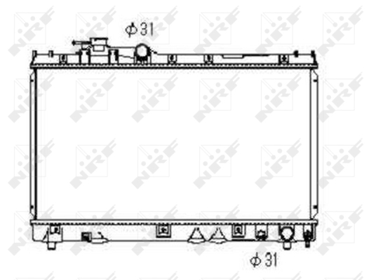 WG1722234 WILMINK GROUP Радиатор, охлаждение двигателя