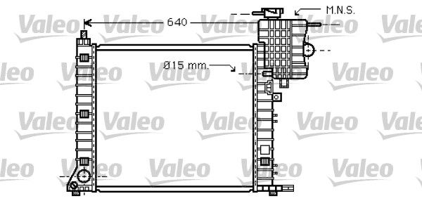 734669 VALEO Радиатор, охлаждение двигателя