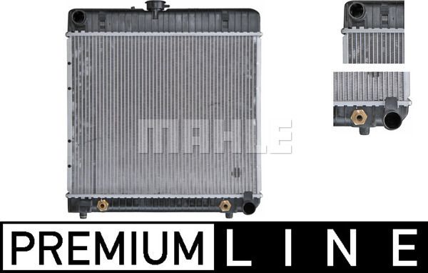 CR232000P MAHLE Радиатор, охлаждение двигателя