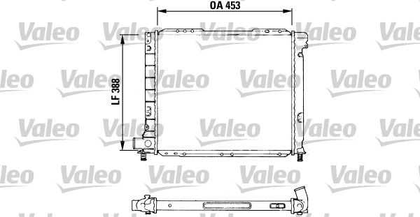 810983 VALEO Радиатор, охлаждение двигателя