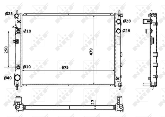 WG1722689 WILMINK GROUP Радиатор, охлаждение двигателя