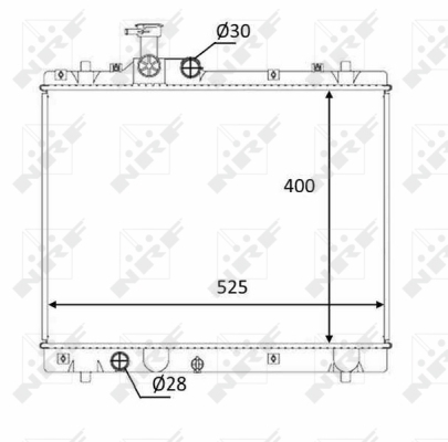 WG1723350 WILMINK GROUP Радиатор, охлаждение двигателя