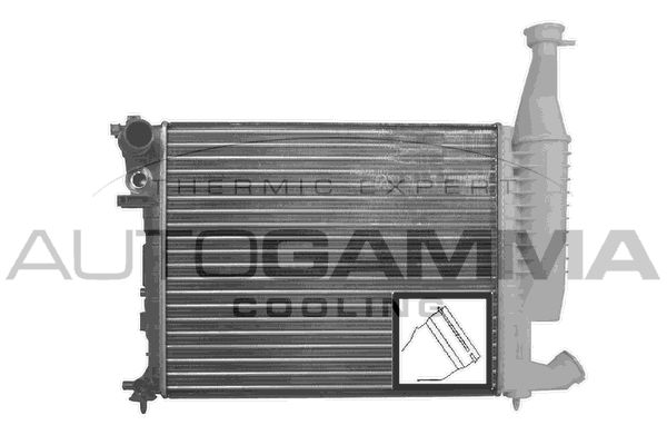 101346 AUTOGAMMA Радиатор, охлаждение двигателя