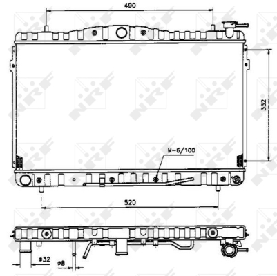 WG1722374 WILMINK GROUP Радиатор, охлаждение двигателя