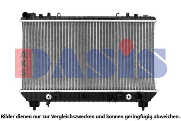 520033N AKS DASIS Радиатор, охлаждение двигателя
