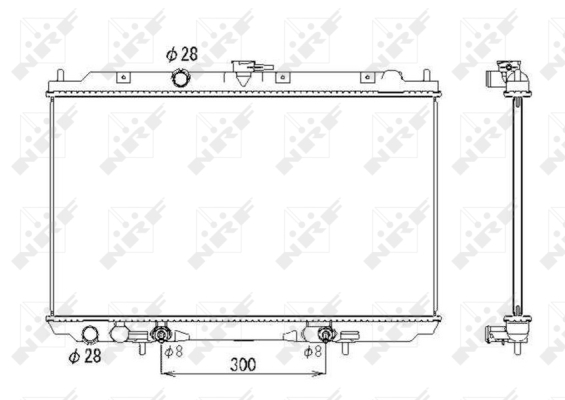 WG1722317 WILMINK GROUP Радиатор, охлаждение двигателя