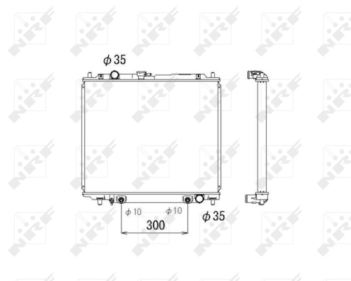 WG1722617 WILMINK GROUP Радиатор, охлаждение двигателя