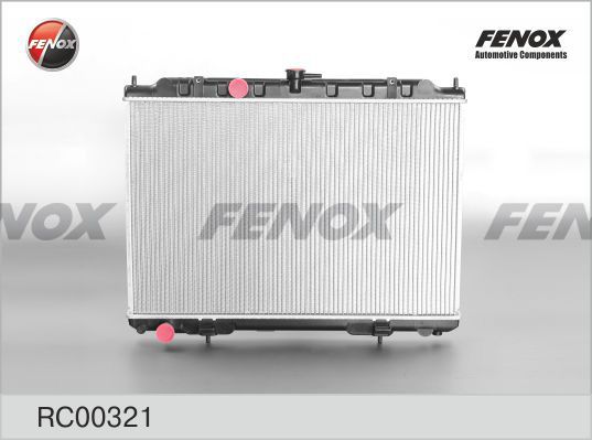 RC00321 FENOX Радиатор, охлаждение двигателя