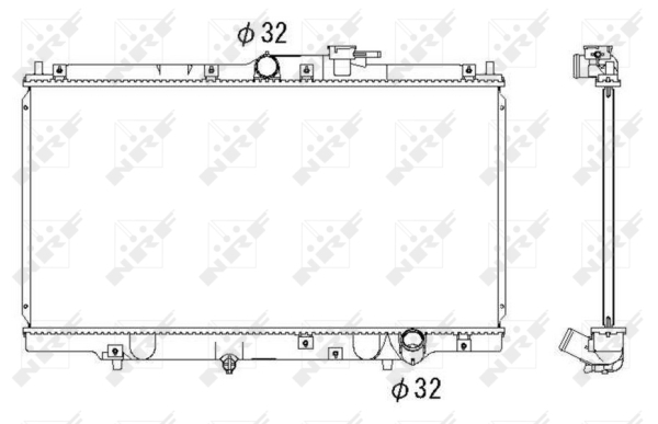 WG1721923 WILMINK GROUP Радиатор, охлаждение двигателя