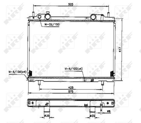 WG1722133 WILMINK GROUP Радиатор, охлаждение двигателя