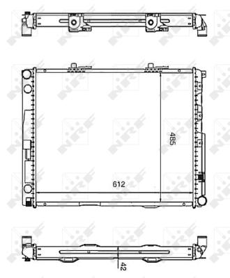 WG1723232 WILMINK GROUP Радиатор, охлаждение двигателя