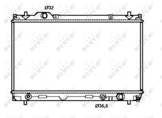 WG1721183 WILMINK GROUP Радиатор, охлаждение двигателя