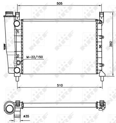 WG1723498 WILMINK GROUP Радиатор, охлаждение двигателя