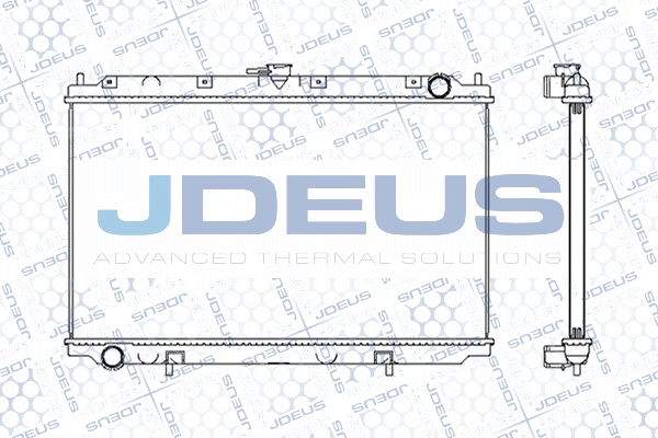 M0190171 JDEUS Радиатор, охлаждение двигателя