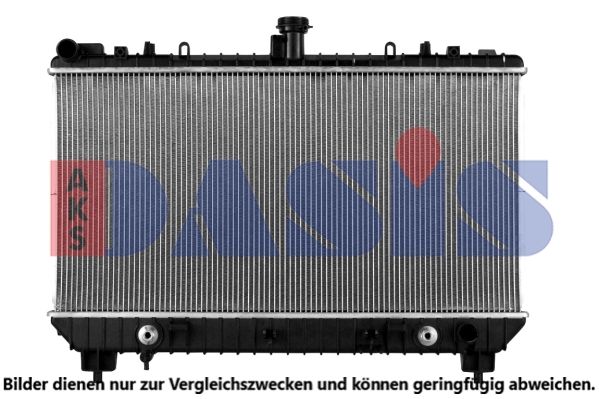 520018N AKS DASIS Радиатор, охлаждение двигателя