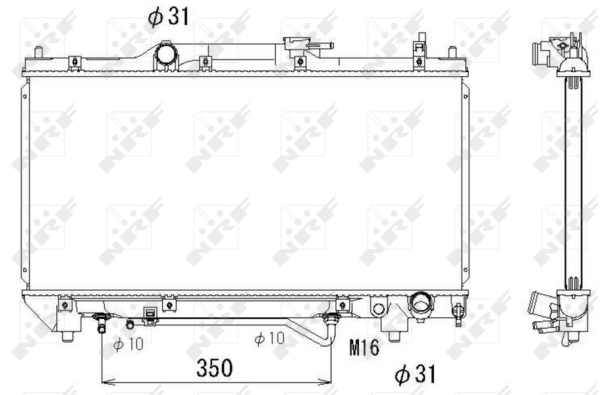 WG1722171 WILMINK GROUP Радиатор, охлаждение двигателя