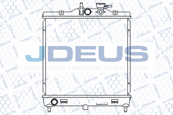 065M08 JDEUS Радиатор, охлаждение двигателя