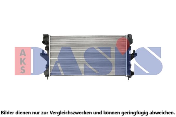 060075N AKS DASIS Радиатор, охлаждение двигателя