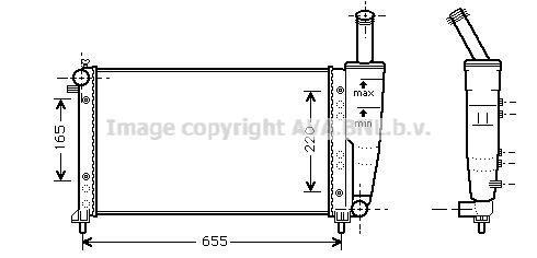 FTA2218 PRASCO Радиатор, охлаждение двигателя