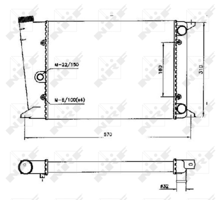 WG1723465 WILMINK GROUP Радиатор, охлаждение двигателя