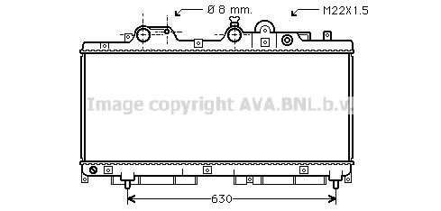 FT2147 PRASCO Радиатор, охлаждение двигателя