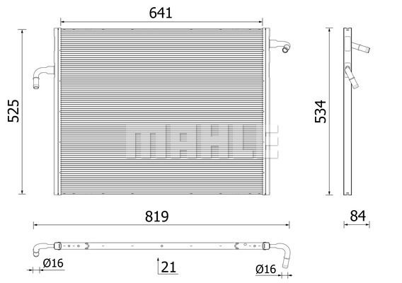 WG2183378 WILMINK GROUP Радиатор, охлаждение двигателя