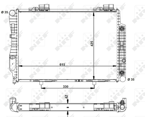 WG1722944 WILMINK GROUP Радиатор, охлаждение двигателя