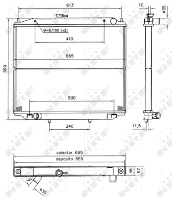 WG1721872 WILMINK GROUP Радиатор, охлаждение двигателя