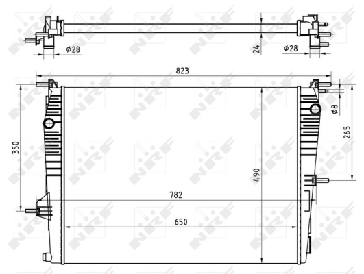 WG1722769 WILMINK GROUP Радиатор, охлаждение двигателя