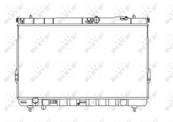 WG1722240 WILMINK GROUP Радиатор, охлаждение двигателя