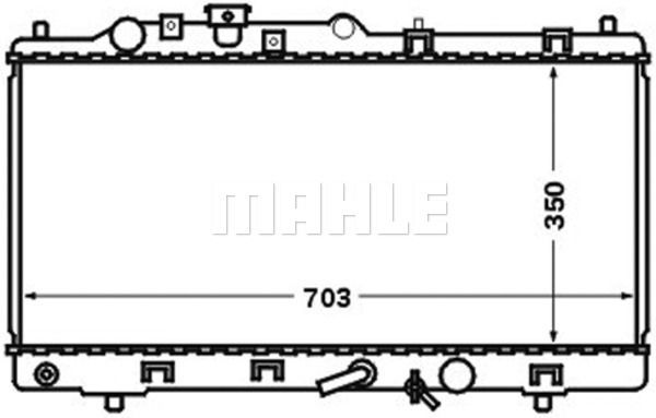 WG2182658 WILMINK GROUP Радиатор, охлаждение двигателя