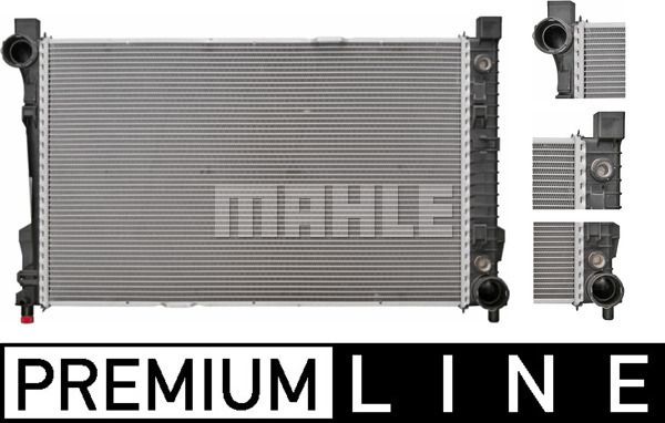 CR387000P MAHLE Радиатор, охлаждение двигателя