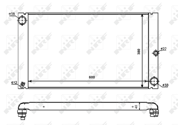 WG1722548 WILMINK GROUP Радиатор, охлаждение двигателя