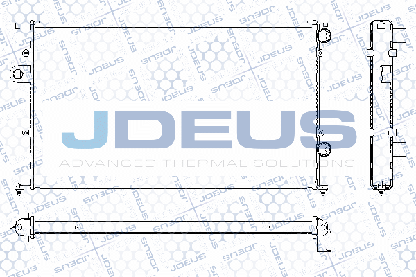 RA0300441 JDEUS Радиатор, охлаждение двигателя