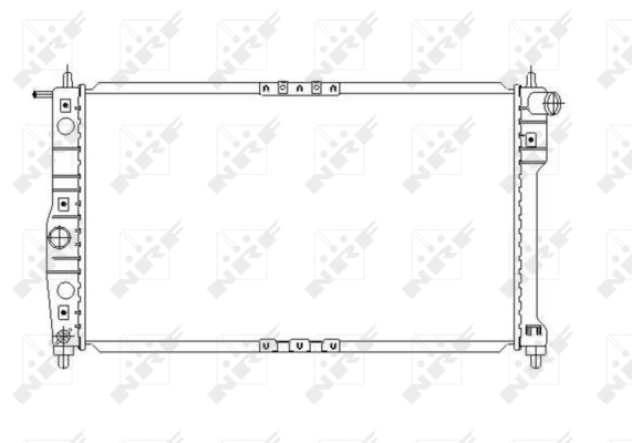 WG1722482 WILMINK GROUP Радиатор, охлаждение двигателя