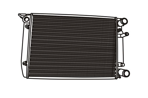 120441 WXQP Радиатор, охлаждение двигателя