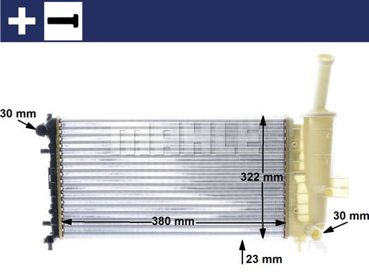 CR1108000S MAHLE Радиатор, охлаждение двигателя