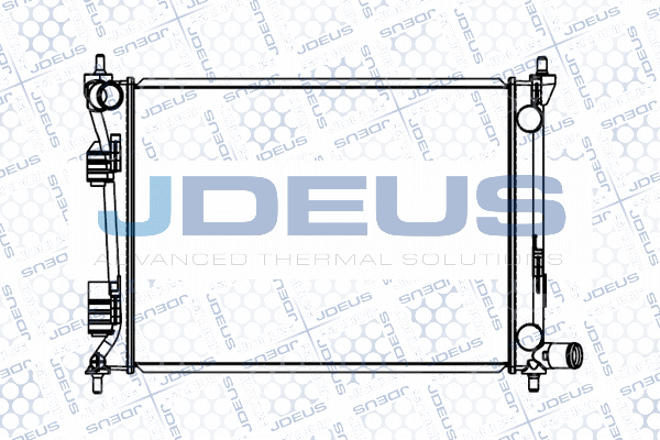 M0540450 JDEUS Радиатор, охлаждение двигателя